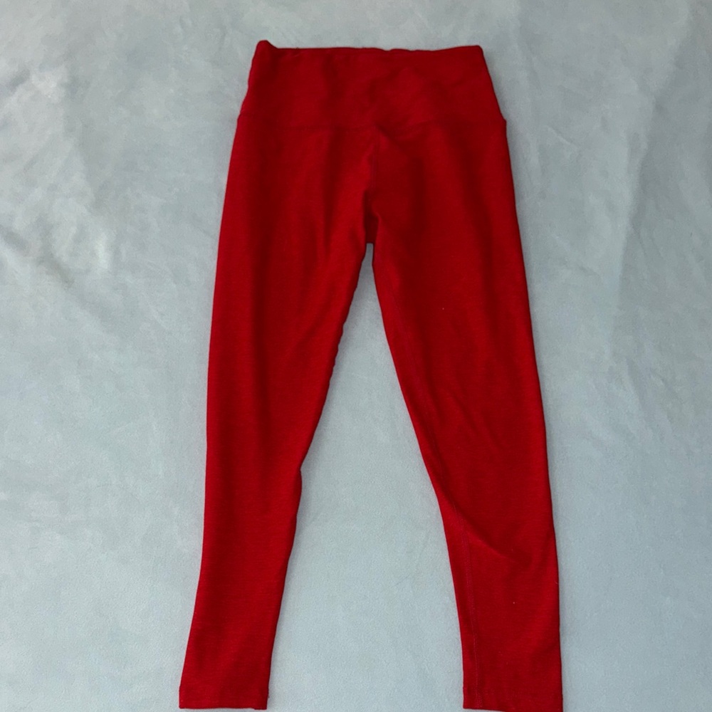 Beyond Yoga red space dye leggings